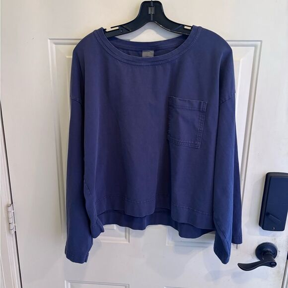 CALIA by Carrie Underwood Blue Sweatshirt - Picture 2 of 4